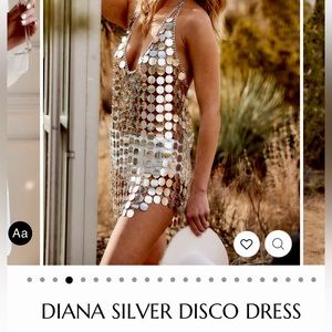 DISCO DRESS / COIN DRESS : great for festival season, birthday or Bach outfit !